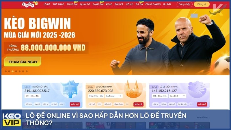 Top 5 Nhà Cái Uy Tín Lô Đề 1 Ăn 99.5 – BXH Mới Nhất 2025 1 Lô đề Online được cho là có tính hấp dẫn vượt trội so với Lô đề Truyền thống