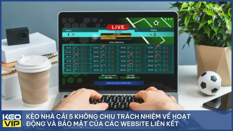 Mọi giao dịch với nhà cái thuộc trách nhiệm giữa người dùng và bên thứ ba