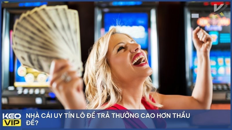 Top 5 Nhà Cái Uy Tín Lô Đề 1 Ăn 99.5 – BXH Mới Nhất 2025 3 Nhờ vào các đặc thù của công nghệ trực tuyến, nhà cái uy tín lô đề luôn trả thưởng cao hơn thầu đề truyền thống và cũng thường minh bạch hơn