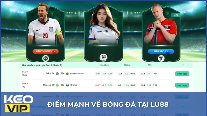 Lu88| Nhà Cái Bóng Đá Uy Tín - Hoàn Tiền Không Giới Hạn 2 Lu88 hỗ trợ đa dạng thị trường cược bóng đá với tỷ lệ kèo được cập nhật liên tục