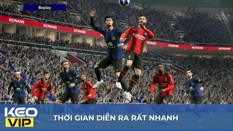 Mỗi trận kèo bóng đá ảo thường chỉ kéo dài vài phút trước khi hệ thống tạo trận đấu mới