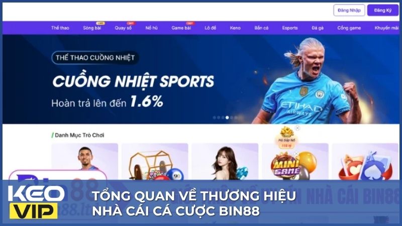 Bin88 - Đẳng Cấp Sân Chơi Hàng Đầu, Thưởng Nóng Khi Trải Nghiệm 1 Bin88 là nền tảng cá cược trực tuyến đình đám